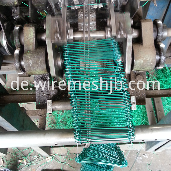 PVC coated double loops wire machine